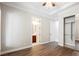 Bedroom with hardwood floors and ensuite bathroom at 2768 Liberation Dr, Henderson, NV 89044