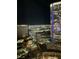 Stunning city night view showcasing bright lights and Vegas hotels from a luxurious residence at 3726 Las Vegas Blvd # 2702, Las Vegas, NV 89158