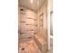 Spacious shower with built-in seat and modern tile at 3726 Las Vegas Blvd # 2702, Las Vegas, NV 89158