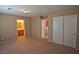 Spacious bedroom with double door closet and carpet at 5066 El Castano Ave, Las Vegas, NV 89108