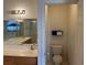 Bathroom with double sinks and toilet at 6256 Hill Haven Ave, Las Vegas, NV 89130