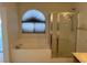 Bathroom with soaking tub and separate shower at 6256 Hill Haven Ave, Las Vegas, NV 89130