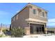 Two-story modern home with attached garage and mountain views at 630 Moonbeam Way, Mesquite, NV 89027