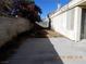 Small backyard with a concrete patio area at 6617 Old Newbury Ave, Las Vegas, NV 89108