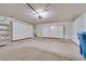 Spacious garage with ample storage and shelving at 6617 Old Newbury Ave, Las Vegas, NV 89108