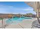 Enjoy this refreshing pool with a waterfall feature at 6914 Willowcroft St, Las Vegas, NV 89149