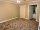 Spacious bedroom with carpeting and ceiling fan at 8101 W Flamingo Rd # 1112, Las Vegas, NV 89147