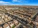 Aerial view of houses in a residential neighborhood at 8157 Amy Springs St, Las Vegas, NV 89113