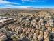 Aerial view of houses in a residential neighborhood at 8157 Amy Springs St, Las Vegas, NV 89113