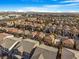 Aerial view of houses in a residential neighborhood at 8157 Amy Springs St, Las Vegas, NV 89113