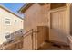 Private entrance to condo with stairs and walkway at 8985 S Durango Dr # 2047, Las Vegas, NV 89113