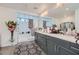 Elegant bathroom with double vanity and large shower at 9045 Knots Estate St, Las Vegas, NV 89139