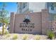 Diamond Ranch community entrance with modern signage at 9131 Hitmaker St, Las Vegas, NV 89113