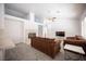 Living room boasts a fireplace and plenty of natural light at 10009 Dusty Winds Ave, Las Vegas, NV 89117