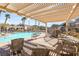 Community pool with shaded seating and relaxing atmosphere at 1086 Sheer Paradise Ln # 101, Henderson, NV 89002