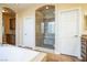 Bathroom with a large walk-in shower at 1137 Glistening Point Ave, Henderson, NV 89015