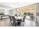 Dining area with view of backyard and living room at 1557 Mistywood Ct, Henderson, NV 89014