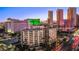 Condo building with tennis courts and city views at 205 E Harmon Ave # 1012, Las Vegas, NV 89169