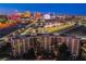 Condo building with pool and city views at 205 E Harmon Ave # 1012, Las Vegas, NV 89169