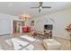 Bright and airy living room with a ceiling fan at 2555 Hampton Rd # 3206, Henderson, NV 89052