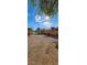 Landscaped backyard with gravel ground cover at 2600 E Bonanza Rd, Las Vegas, NV 89101