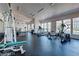 Bright gym with cardio and weight equipment at 2725 S Nellis Blvd # 1140, Las Vegas, NV 89121