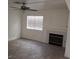 Bright living room with fireplace and tile flooring at 2725 S Nellis Blvd # 1140, Las Vegas, NV 89121