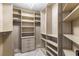 Bright walk-in closet with custom built-ins at 2777 Paradise Rd # 303, Las Vegas, NV 89109