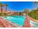 Spacious backyard with refreshing pool and ample patio space at 2908 Bryant Ave, Las Vegas, NV 89102