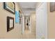 Bright hallway with framed artwork and tile flooring at 3028 Gannon Ridge Ave, North Las Vegas, NV 89081