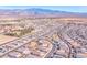 Aerial view of a residential neighborhood with houses and roads at 3614 E Routt Way, Pahrump, NV 89061