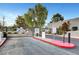 Secure gated entrance to the community at 3642 Haverhill St, Las Vegas, NV 89121