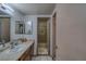 Clean bathroom with single vanity and shower/tub combo at 3791 Desert Marina Dr # 118, Laughlin, NV 89029