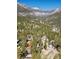 Aerial view of a mountain community with a home highlighted at 4187 Matterhorn Way, Mount Charleston, NV 89124