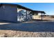 Newly constructed single story home with covered porch at 4231 E Kellogg Rd, Pahrump, NV 89061