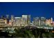 Night view of Las Vegas skyline with city lights at 4381 W Flamingo Rd # 28316, Las Vegas, NV 89103