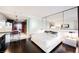 Modern bedroom with a comfortable bed and city views at 4381 W Flamingo Rd # 28316, Las Vegas, NV 89103