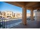 A spacious balcony perfect for outdoor relaxation and enjoying neighborhood views at 5391 Kennedy Hill Ave, Las Vegas, NV 89139