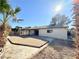 Large backyard with covered patio and pool at 6402 Agua Dr, Las Vegas, NV 89103