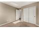 Spacious bedroom with double closets and carpet at 7453 Vital Ct, Las Vegas, NV 89149