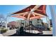 Modern playground with shade structure at 7453 Vital Ct, Las Vegas, NV 89149