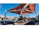 Playground with shade canopy and slide at 7453 Vital Ct, Las Vegas, NV 89149