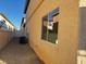 Private backyard with gravel and AC unit at 938 Cantabria Heights Ave, Las Vegas, NV 89183