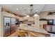 Modern kitchen with stainless steel appliances and granite countertops at , Las Vegas, NV 89123