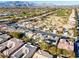 Aerial view of neighborhood and golf course at 10247 Santo Nina Ct, Las Vegas, NV 89135