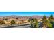 Aerial view showcasing the community's landscape and mountain backdrop at 10640 Skye Scout Ave, Las Vegas, NV 89166