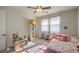 Charming bedroom with a twin-size bed and Hello Kitty decor at 10640 Skye Scout Ave, Las Vegas, NV 89166