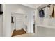 Spacious walk-in closet with custom shelving and drawers at 10779 Crown Ct, Las Vegas, NV 89141