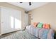 Bedroom with sliding door closet and twin-size bed at 1715 Mesquite Ct, Henderson, NV 89014