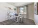 Bright home office features a workspace and built-in shelving at 1921 Lewis Bay Ave # Lot 21, North Las Vegas, NV 89084